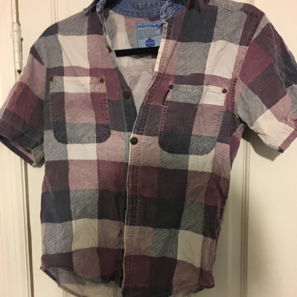 Country button down top